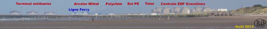 Vue du terminal prise à 10kms à l'ouest du Clipon